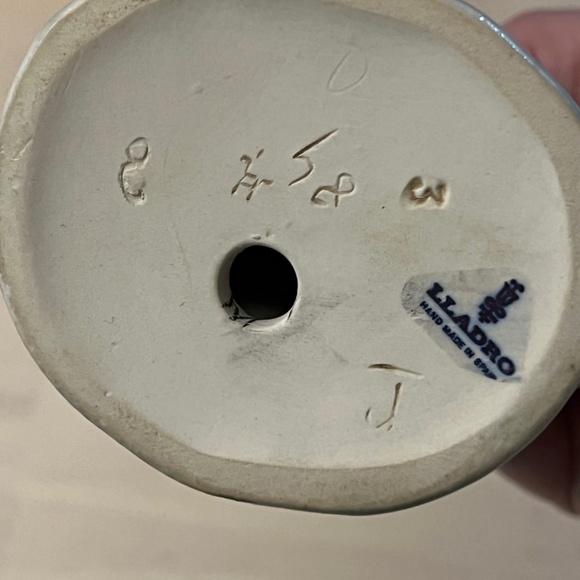 Blue Lladro Dutch Boy With Milk Pails Buckets Porcelain Figurine 4811 - Picture 4 of 8